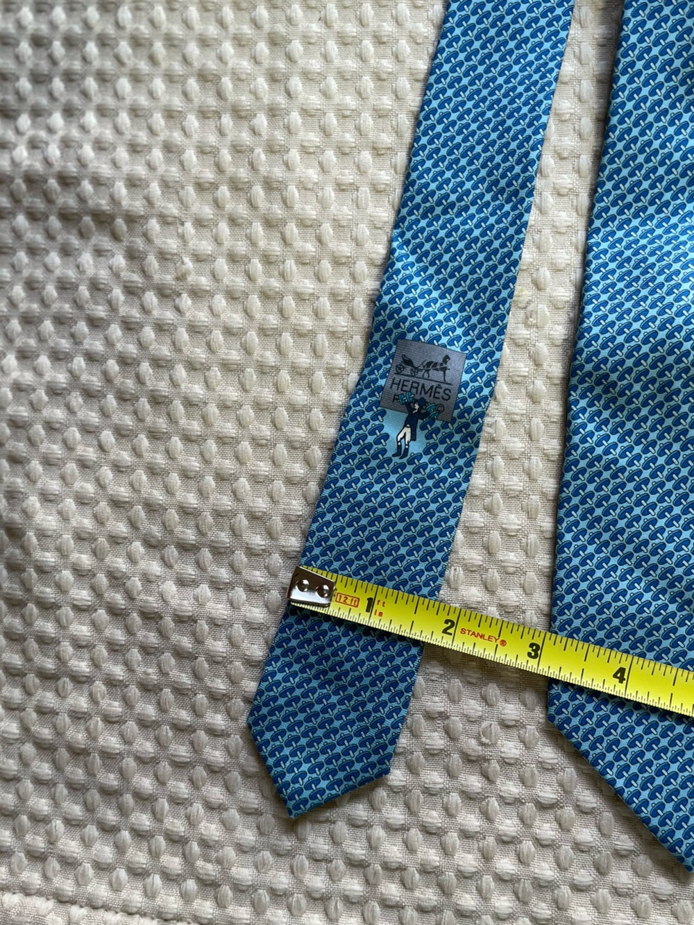 Hermès 645871 SA Silk Tie - Picture 4 of 6